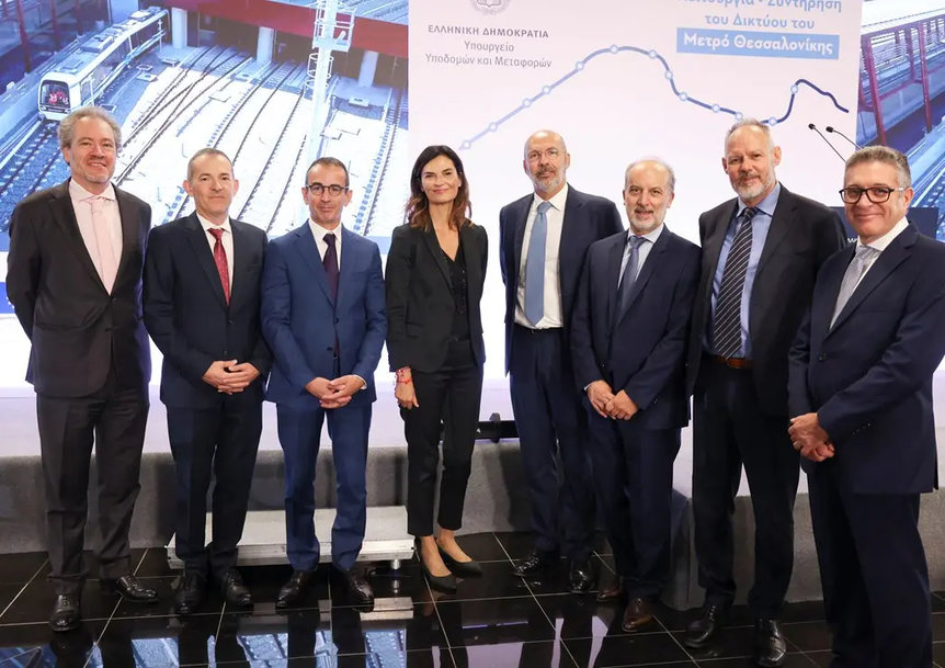 ATM & Egis sign the operation contract for the first automatic metro in Greece